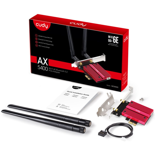 Wi-Fi/Bluetooth адаптер Cudy WE3000S