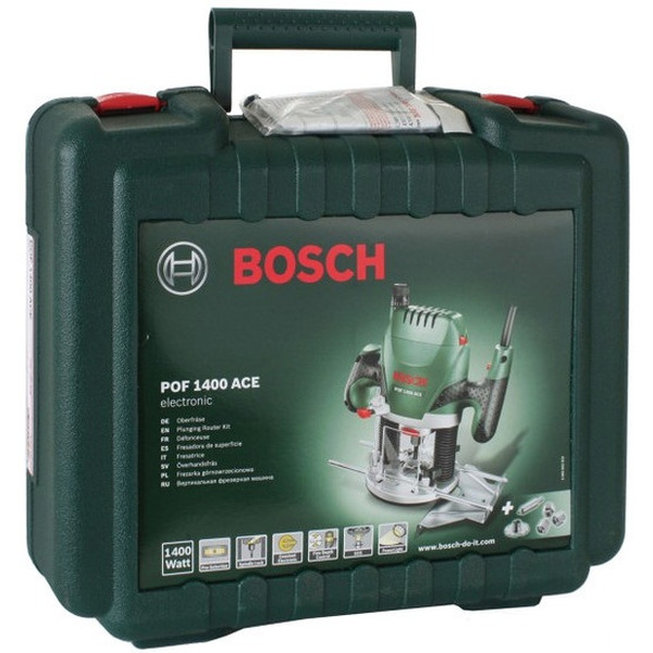 Фрезер BOSCH POF 1400 AСE (060326C801) + набор фрез
