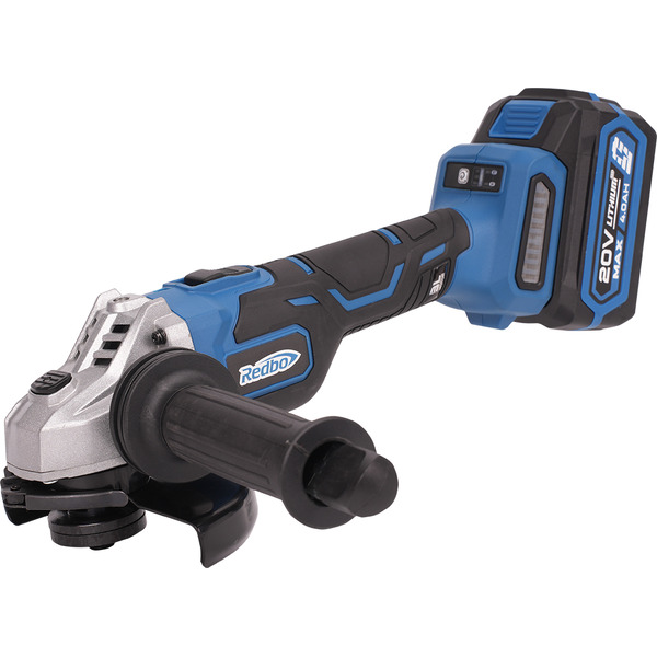 Угловая шлифмашина Redbo OAG-20/125BL (с 1-м АКБ, кейс)