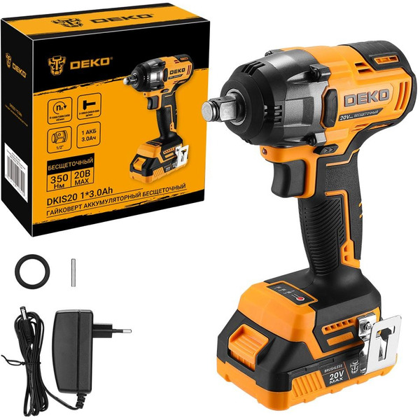 Гайковерт Deko DKIS20 063-4035 (с 1-им АКБ)