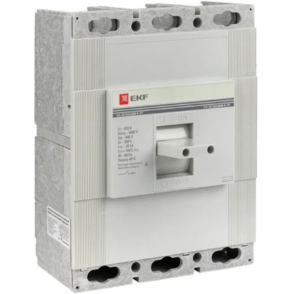 Выключатель автоматический EKF PROxima ВА-99 800/ 630А 3P 35кА
