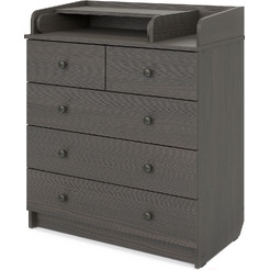 Детский комод Атон Сириус-2 805 ЛДСП (бодега светлая/белый)