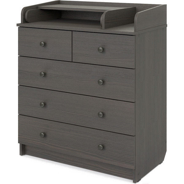 Детский комод Атон Сириус-2 805 ЛДСП (бодега светлая/белый)