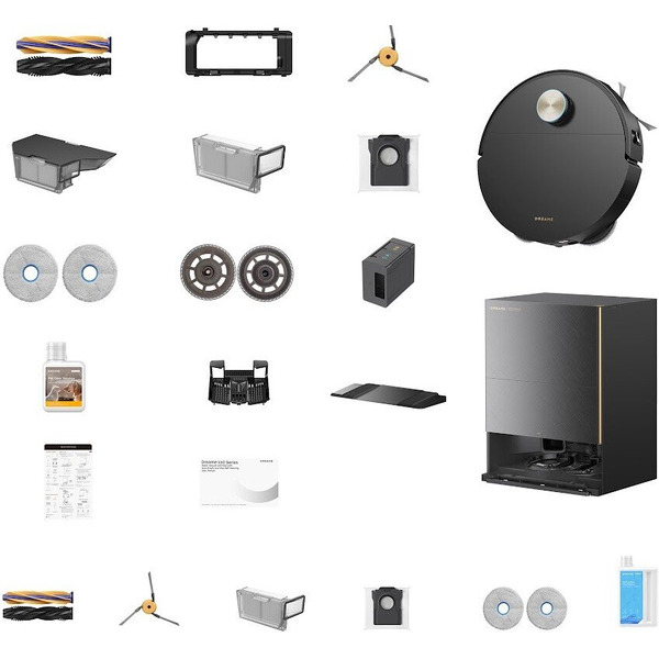 Робот-пылесос Dreame Робот-пылесос Dreame Robot Vacuum X60 Ultra Complete Black RLX87DE