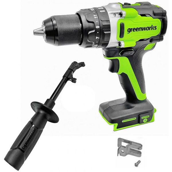 Ударная дрель-шуруповерт Greenworks GD24DD140 3707607CUD
