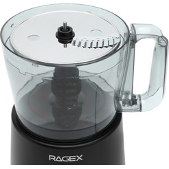 Кухонный комбайн RAGEX R121-201 (темно-серый)