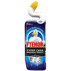 Средство чистящее для унитаза Туалетный Утенок Супер Сила Видимый эффект, 900 мл