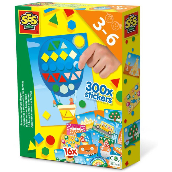 Набор для творчества SES Creative Учусь распозновать формы 14839