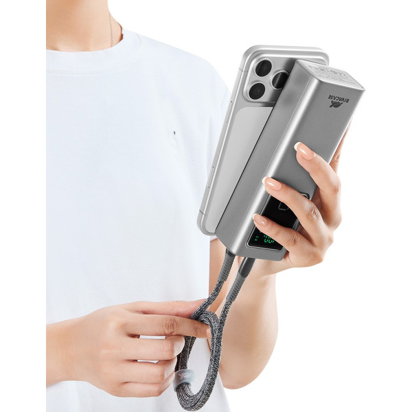 Внешний аккумулятор Rivacase VA1076 20000mAh (темно-серый)
