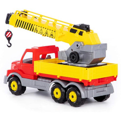 Автомобиль с краном Полесье Сталкер автомобиль-кран с поворотной платформой 56511