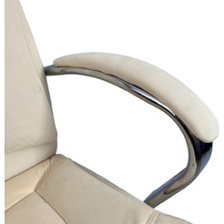 Кресло Calviano Bravo (бежевый велюр)