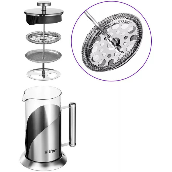 Френч-пресс Kitfort КТ-1253