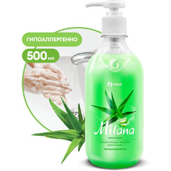 Жидкое мыло Grass Milana Алоэ вера 500мл 126600