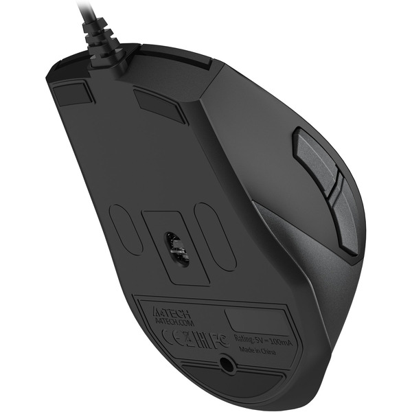 Мышь A4Tech Fstyler FM45S Air (серый/черный)