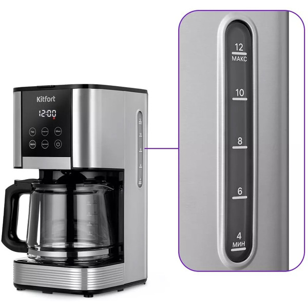 Кофеварка Kitfort КТ-7222