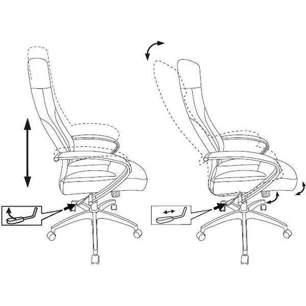 Кресло Бюрократ CH-608Fabric (песочный)