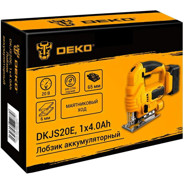 Электролобзик Deko DKJS20E 083-1124