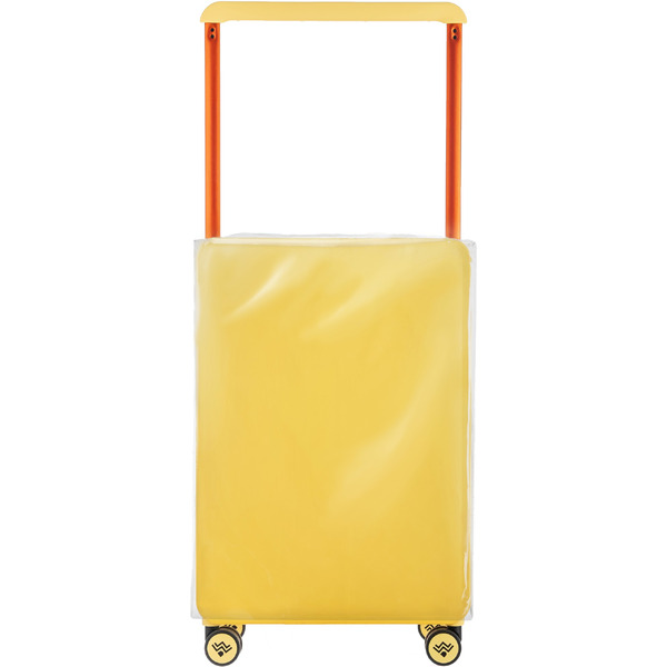 Чемодан DoubleW 005# (M, желтый)