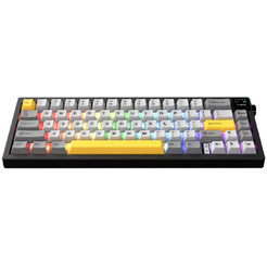 Клавиатура AJAZZ AK650 Dream Weaver Switch (черный/серый/желтый)