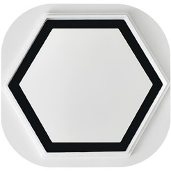 Вентиляционная решетка теневая с вентилятором с таймером и регулировкой воздуха HOMY AIR AH100WRT