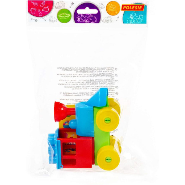 Конструктор Полесье Юный путешественник 55231 Паровоз