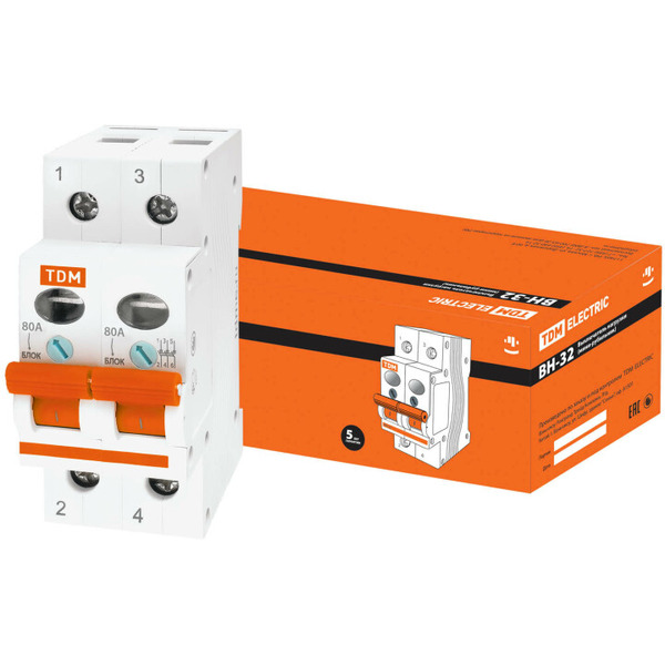 Выключатель нагрузки TDM Electric SQ0211-0018 (мини-рубильник)