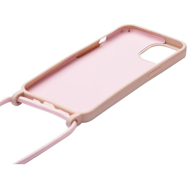 Бампер Bingo Lanyard для Apple iPhone 13 (персиковый)