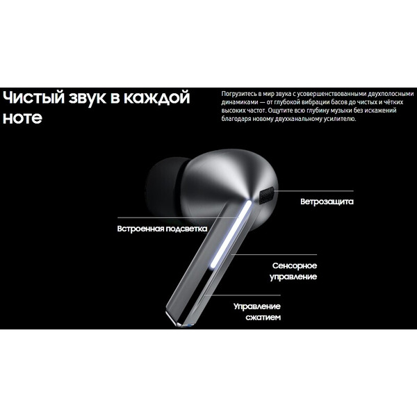 Наушники Samsung Galaxy Buds 3 Pro (SM-R630NZWACIS) White
