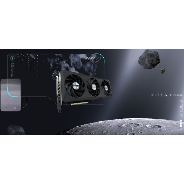 Видеокарта Gigabyte GeForce RTX 5060 Ti Eagle Max OC 16G GV-N506TEAGLEMAX OC-16GD