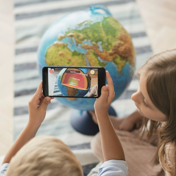 Глобус Globen INT13200290 (Физико-политический рельефный с подсветкой)