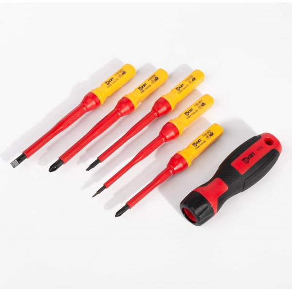 Набор отвертка с битами КВТ Профи НИО-4405+ (8 предметов)