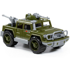 Автомобиль-пикап военный Полесье Защитник с 2-мя пулемётами  63953