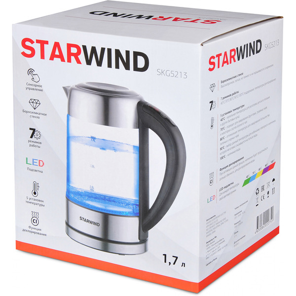 Электрический чайник StarWind SKG5213