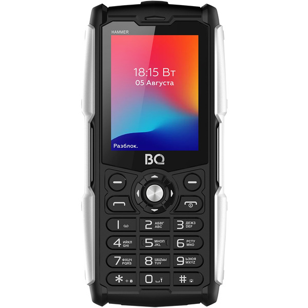 Мобильный телефон BQ BQ-2449 Hammer (черный)