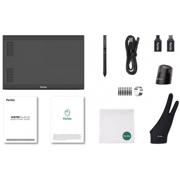 Графический планшет Parblo A610 Plus V2