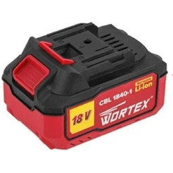Аккумулятор Wortex CBL 1840-1 0329187 (18В/4 Ah)