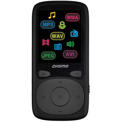 Плеер MP3 Digma B4 8GB (черный)