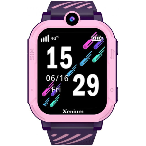 Детские смарт-часы Xenium W600 (розовый)