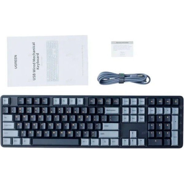 Клавиатура UGREEN KU103 Black 35214