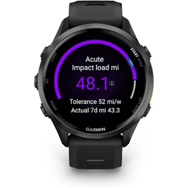 Умные часы Garmin Forerunner 970 47 мм (темно-серый)