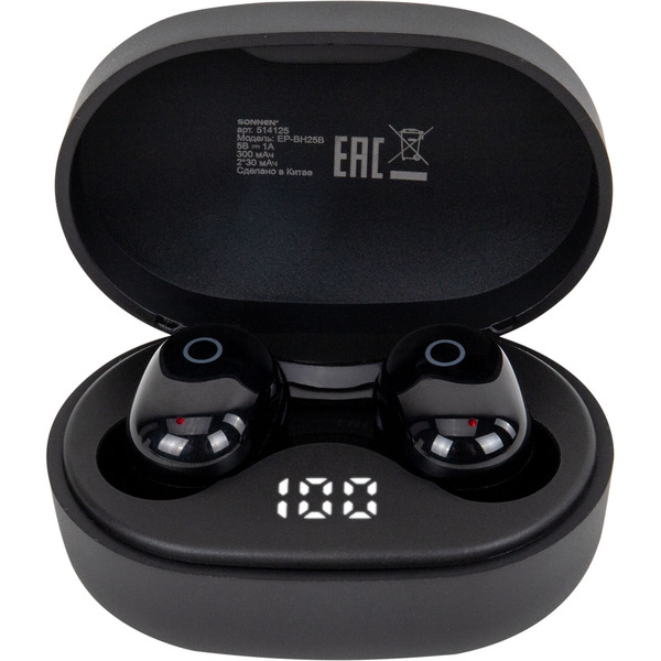 Наушники Sonnen EP-BH25B (черный)
