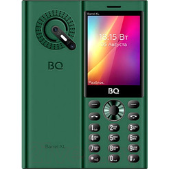 Мобильный телефон BQ 2832 Barrel XL (черный/зеленый)