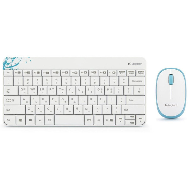Клавиатура+Мышь LOGITECH MK240 White L920-005791