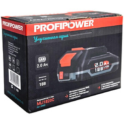 Аккумулятор ProfiPower 18V 2.0Ah Li-ion MLI1820C X0025