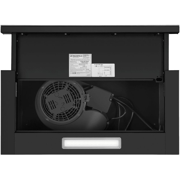Кухонная вытяжка MAUNFELD Clyde 60 (черное стекло)