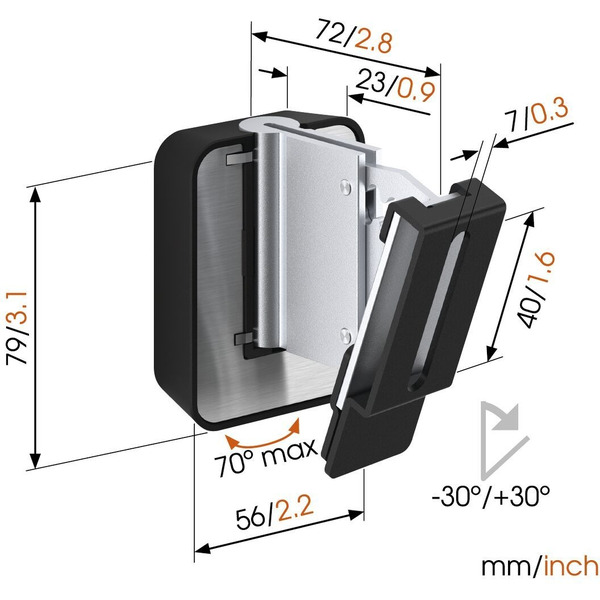 Крепление для акустики VOGEL'S SOUND 3200 (черный)