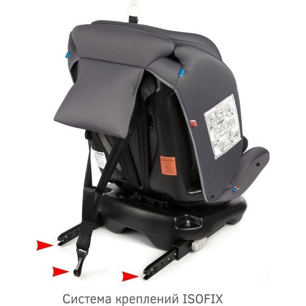 Автокресло Siger Престиж Isofix Lux KRES3943 (маренго)