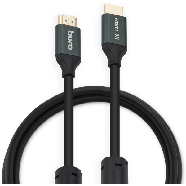 Кабель Buro BHP-HDMI-2.1-2G (2 м, черный)