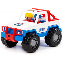 Автомобиль Полесье джип Сафари 90331 (белый/синий)