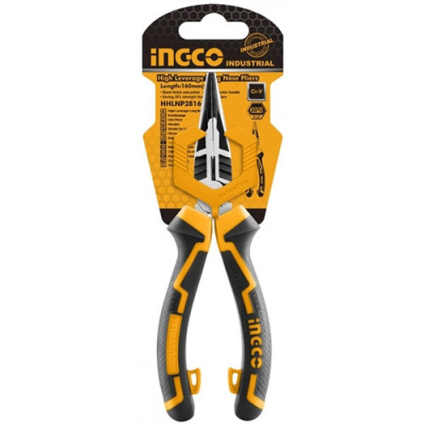 Тонкогубцы INGCO HHLNP28160